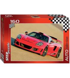 Puzzle Step Puzzle Coche Deportivo Rojo de 160 Piezas