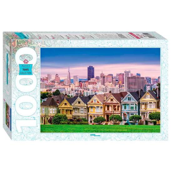 Puzzle Step Puzzle Damas Pintadas San Francisco de 1000 Piezas
