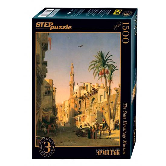 Puzzle Step Puzzle Elizbekia Street, El Cairo de 1500 Piezas