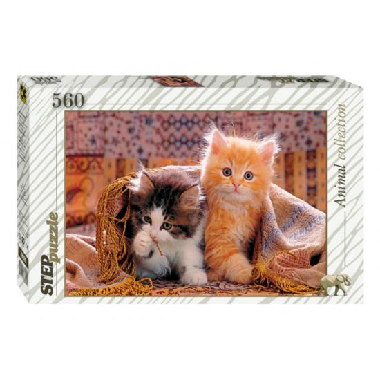 Puzzle Step Puzzle Gatitos de 560 Piezas