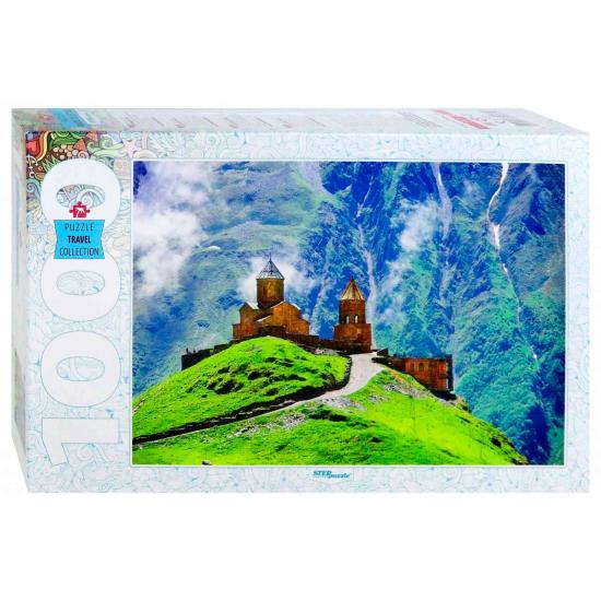 Puzzle Step Puzzle Iglesia de la Trinidad de Guergueti de 1000