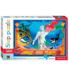 Puzzle Step Puzzle La Sirenita de 560 Piezas