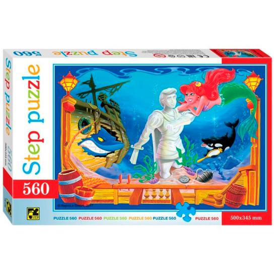 Puzzle Step Puzzle La Sirenita de 560 Piezas