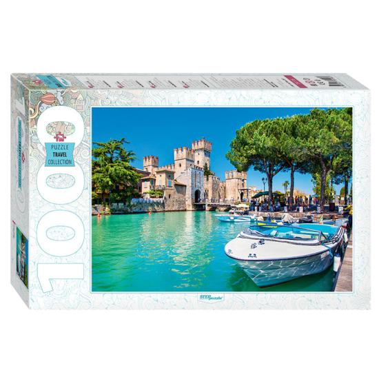 Puzzle Step Puzzle Lago de Garda de 1000 Piezas