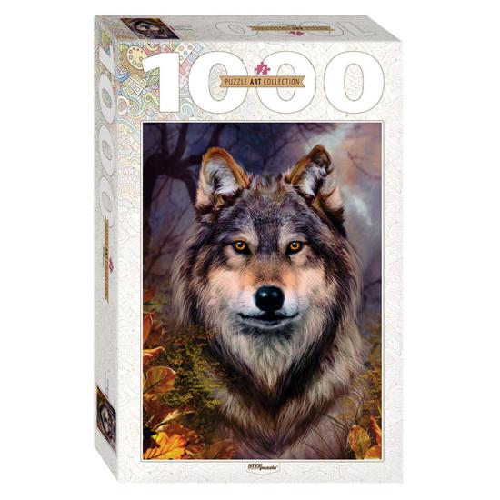 Puzzle Step Puzzle Lobo de 1000 Piezas