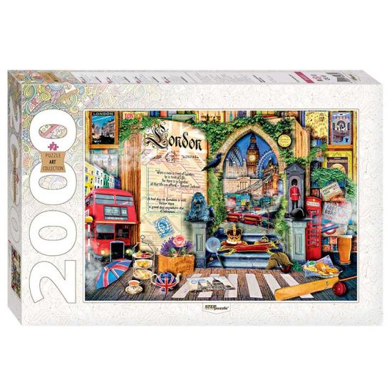 Puzzle Step Puzzle Londres de 2000 Piezas