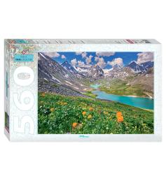 Puzzle Step Puzzle Montañas Altai de 560 Piezas