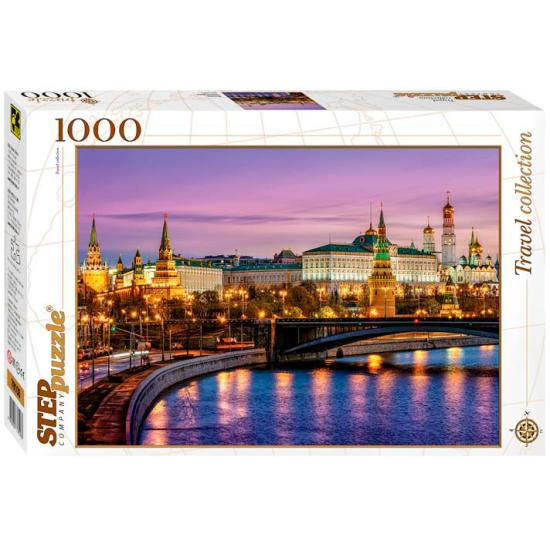 Puzzle Step Puzzle Moscú de Noche de 1000 Piezas Puzzle Step Puzzle Moscú de Noche de 1000 Piezas