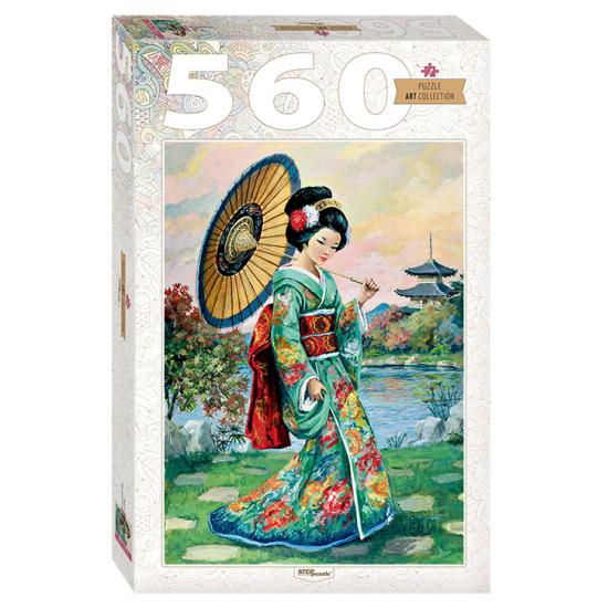 Puzzle Step Puzzle Mujer Japonesa de 560 Piezas