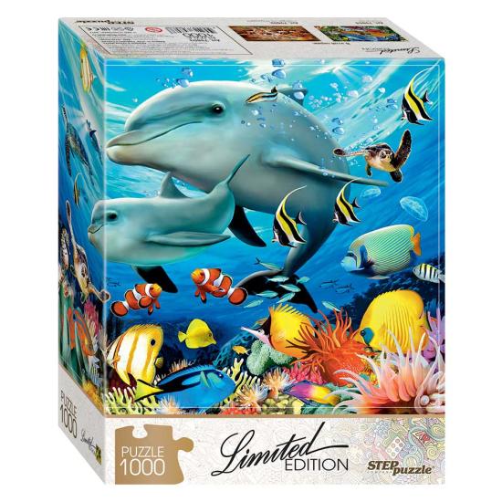 Puzzle Step Puzzle Mundo Submarino de 1000 Piezas