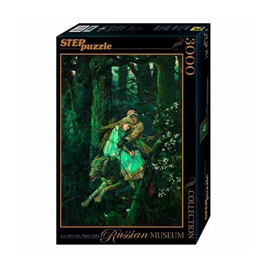 Puzzle Step Puzzle Príncipe Iván sobre el Lobo Gris de 3000 Pzs Puzzle Step Puzzle Príncipe Iván sobre el Lobo Gris de 3000 Pzs