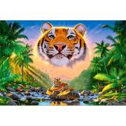 Puzzle Step Puzzle Tigre Magnífico de 6000 Piezas