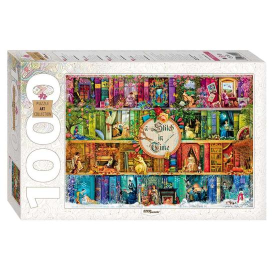 Puzzle Step Puzzle Una Puntada a Tiempo de 1000 Piezas