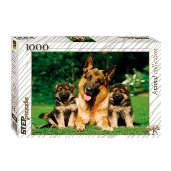 Puzzle Step Puzzle Familia de Perros de 1000 Piezas Puzzle Step Puzzle Familia de Perros de 1000 Piezas