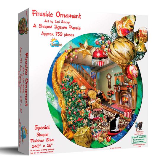 Puzzle SunsOut Adorno para la Chimenea de 750 Piezas