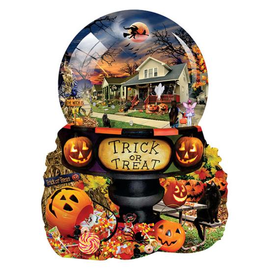 Puzzle SunsOut Bola de Halloween XXL de 1000 Piezas