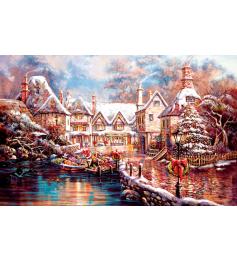 Puzzle SunsOut Cala de Navidad de 1000 Piezas