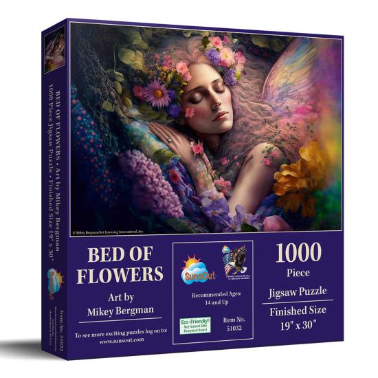 Puzzle SunsOut Cama De Flores de 1000 Piezas Puzzle SunsOut Cama De Flores de 1000 Piezas