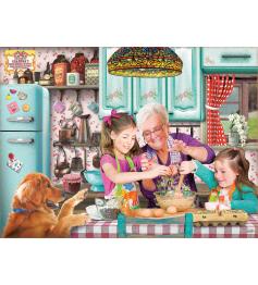 Puzzle SunsOut Cocinando con la Abuela de 1000 Piezas