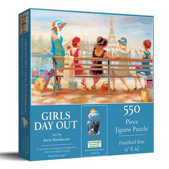 Puzzle SunsOut Día De Chicas de 550 Piezas Puzzle SunsOut Día De Chicas de 550 Piezas