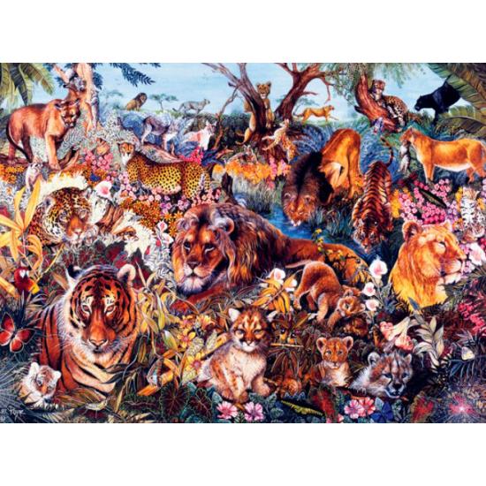 Puzzle SunsOut Fantasía Animal XXL de 300 Piezas