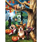 Puzzle SunsOut Halloween Hijinks de 1000 Piezas