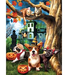 Puzzle SunsOut Halloween Hijinks de 1000 Piezas