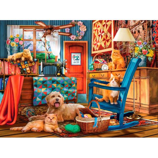 Puzzle SunsOut Hecho con Amor de 1000 Piezas Puzzle SunsOut Hecho con Amor de 1000 Piezas