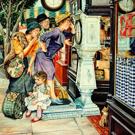 Puzzle SunsOut La Máquina de Pesar de 1000 Piezas