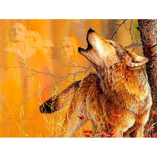 Puzzle SunsOut Lobo Rushmore XXL de 500 Piezas