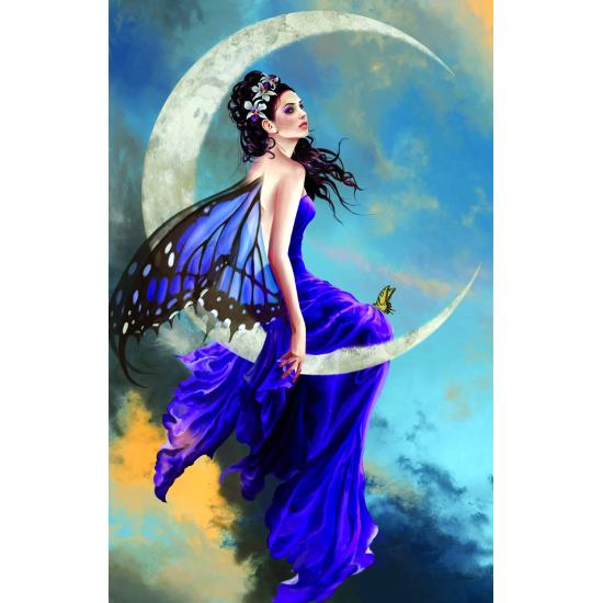 Puzzle SunsOut Luna Amatista de 1000 Piezas