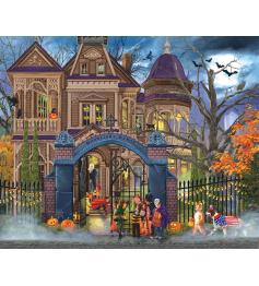 Puzzle SunsOut La Mansión en Halloween de 1000 Piezas