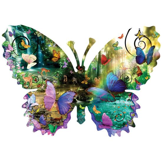 Puzzle SunsOut Mariposa del Bosque XXL de 1000 Piezas