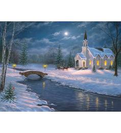 Puzzle SunsOut Misa en la Noche de Navidad de 1000 Piezas