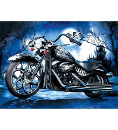 Puzzle SunsOut Motocicleta Skeleton de 1000 Piezas