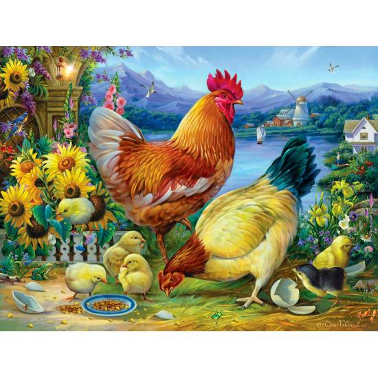 Puzzle SunsOut Paseo del Gallo XXL de 500 Pzs