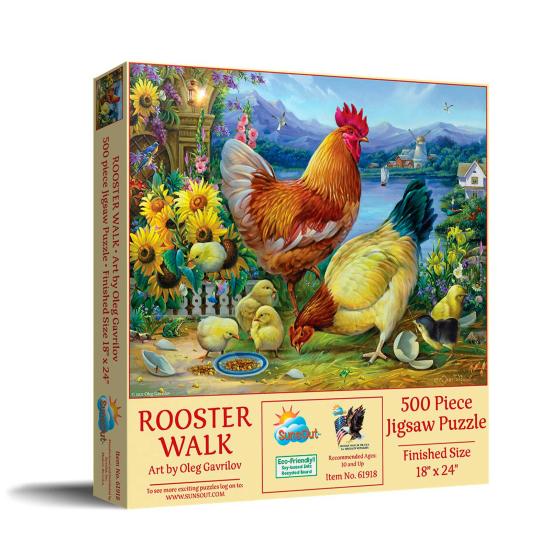 Puzzle SunsOut Paseo del Gallo XXL de 500 Pzs