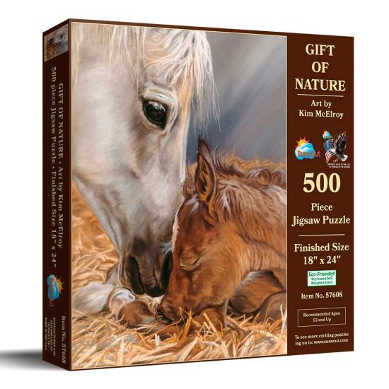 Puzzle SunsOut Regalo de la Naturaleza XXL de 500 Piezas Puzzle SunsOut Regalo de la Naturaleza XXL de 500 Piezas