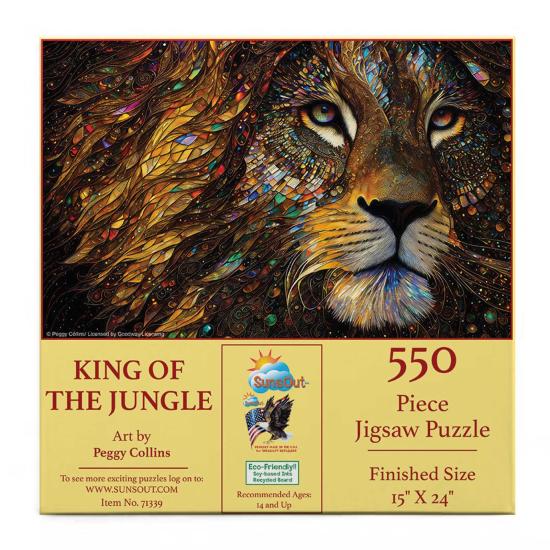 Puzzle SunsOut Rey De La Jungla de 550 Piezas