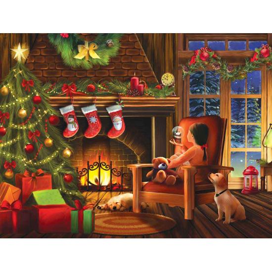 Puzzle SunsOut Soñando con la Navidad de 1000 Piezas