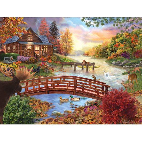 Puzzle SunsOut Tarde de Otoño de 1000 Piezas Puzzle SunsOut Tarde de Otoño de 1000 Piezas