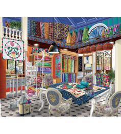 Puzzle SunsOut Tienda de Colchas de Queenie XXL de 1000 Pzs