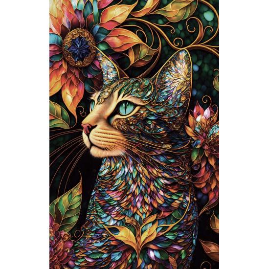 Puzzle SunsOut Un Gato Feliz de 550 Piezas Puzzle SunsOut Un Gato Feliz de 550 Piezas