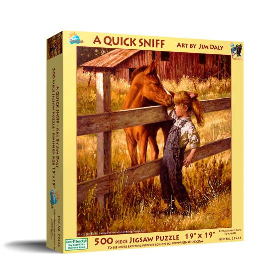 Puzzle SunsOut Un Vistazo Rápido XXL de 500 Pzs