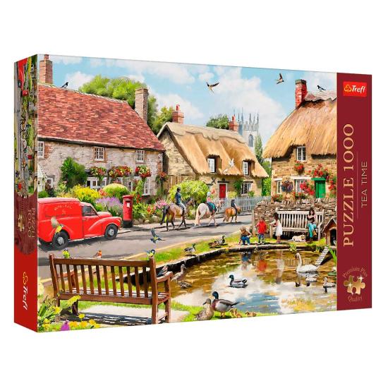 Puzzle Trefl Aldea Veraniega de 1000 Piezas Puzzle Trefl Aldea Veraniega de 1000 Piezas