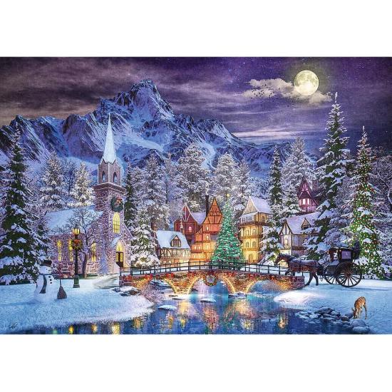 Puzzle Trefl Ambiente Navideño de 1000 Piezas
