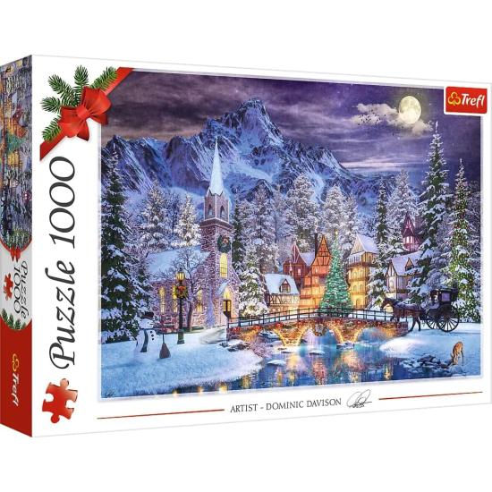 Puzzle Trefl Ambiente Navideño de 1000 Piezas