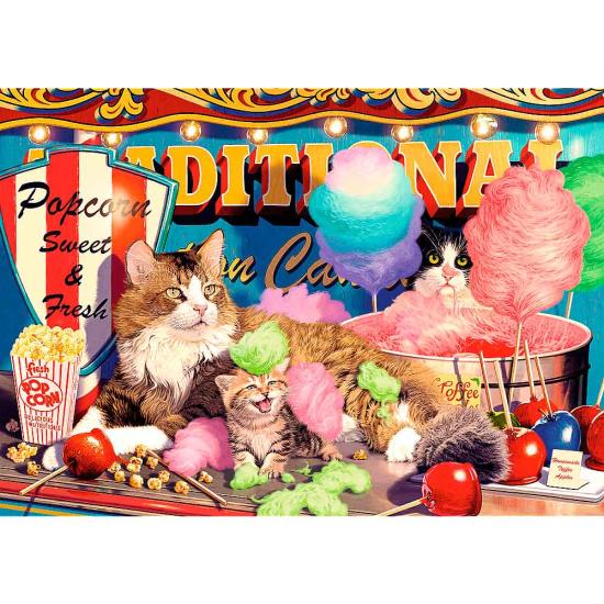 Puzzle Trefl Amigos Peludos de 2x500 Piezas