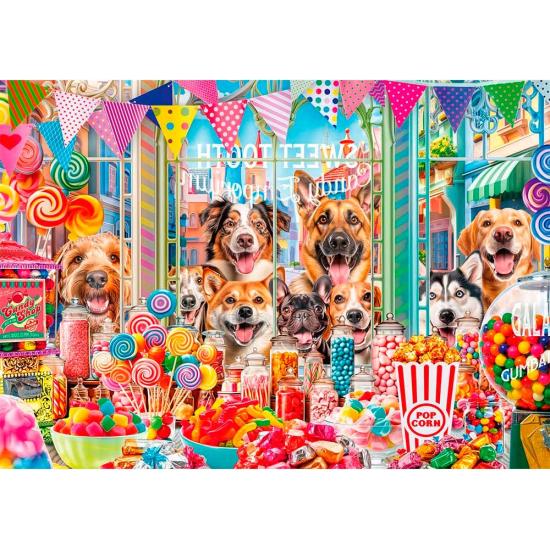 Puzzle Trefl Amigos Peludos de 2x500 Piezas