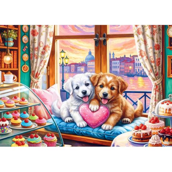 Puzzle Trefl Amor de Cachorro de 500 Piezas